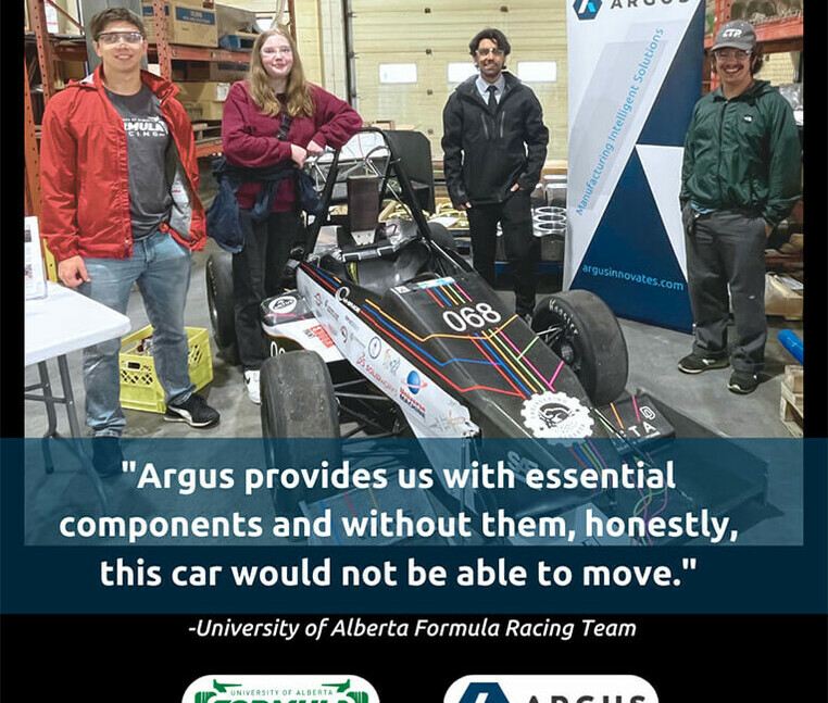 Image of the University of Alberta Racing Team